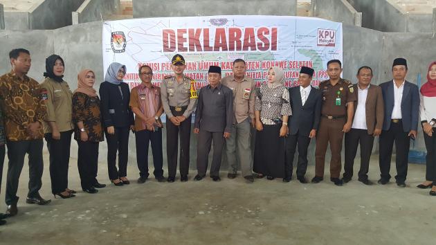 Kapolres Konawe Selatan; Jaga Netralitas Penyelenggara Pemilu