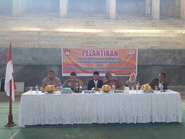 Kapolres Konawe Selatan; Jaga Netralitas Penyelenggara Pemilu