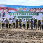 Polda Sulawesi Tenggara Launching Gugus Tugas Mendukung Ketahanan Pangan