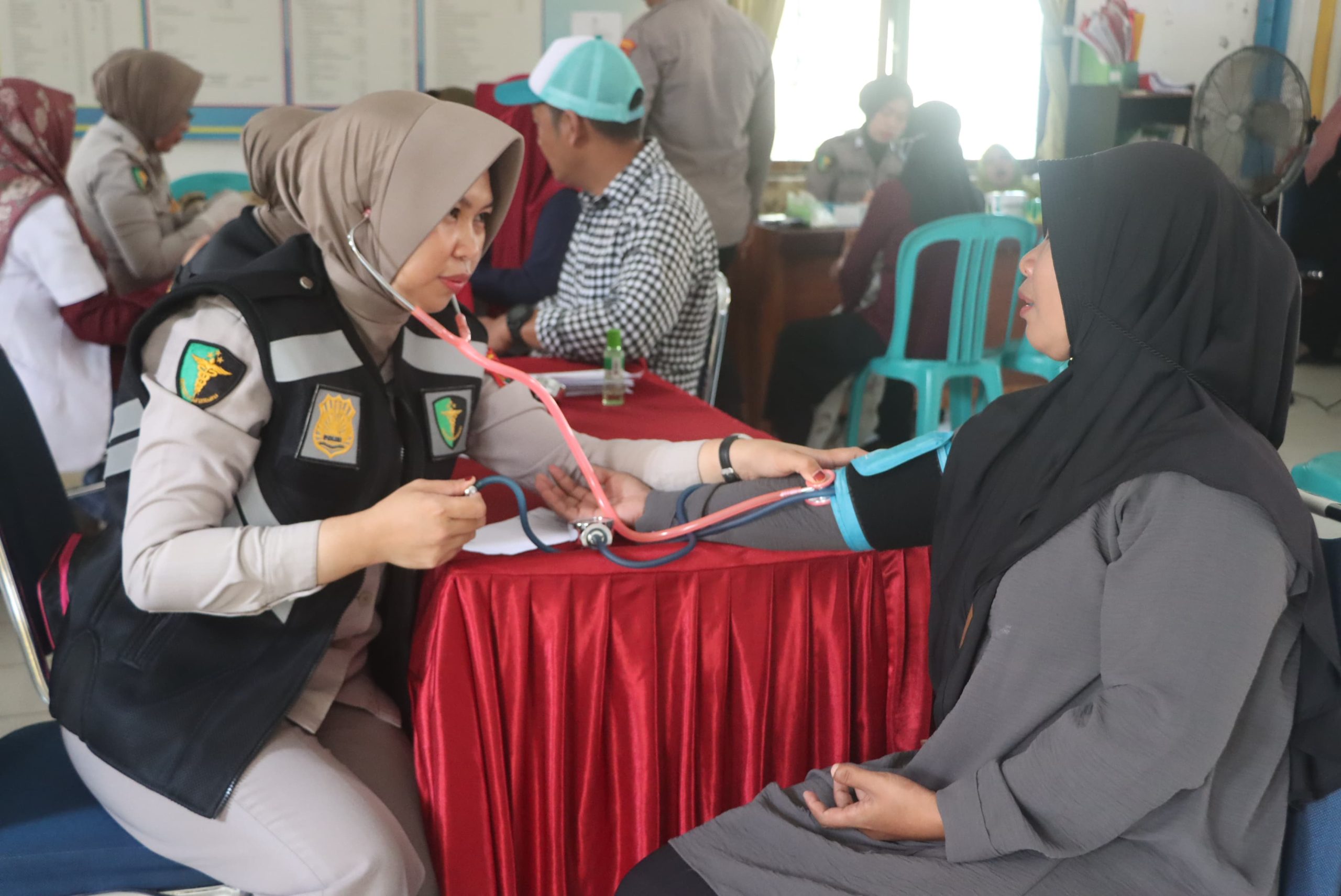 Polresta Kendari Gelar Bakti Kesehatan di Bulan Suci Ramadhan