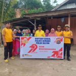 Memperingati Hari Bhayangkara ke-79, Polres Konawe Gelar Lomba Menembak dan Bagikan Bansos Kepada Warga Sekitar